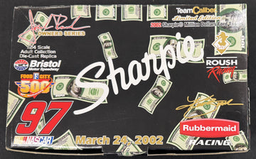 Kurt Busch #97 Sharpie Million Dollars 2002 Team Caliber 1:24 Diecast Car /2400