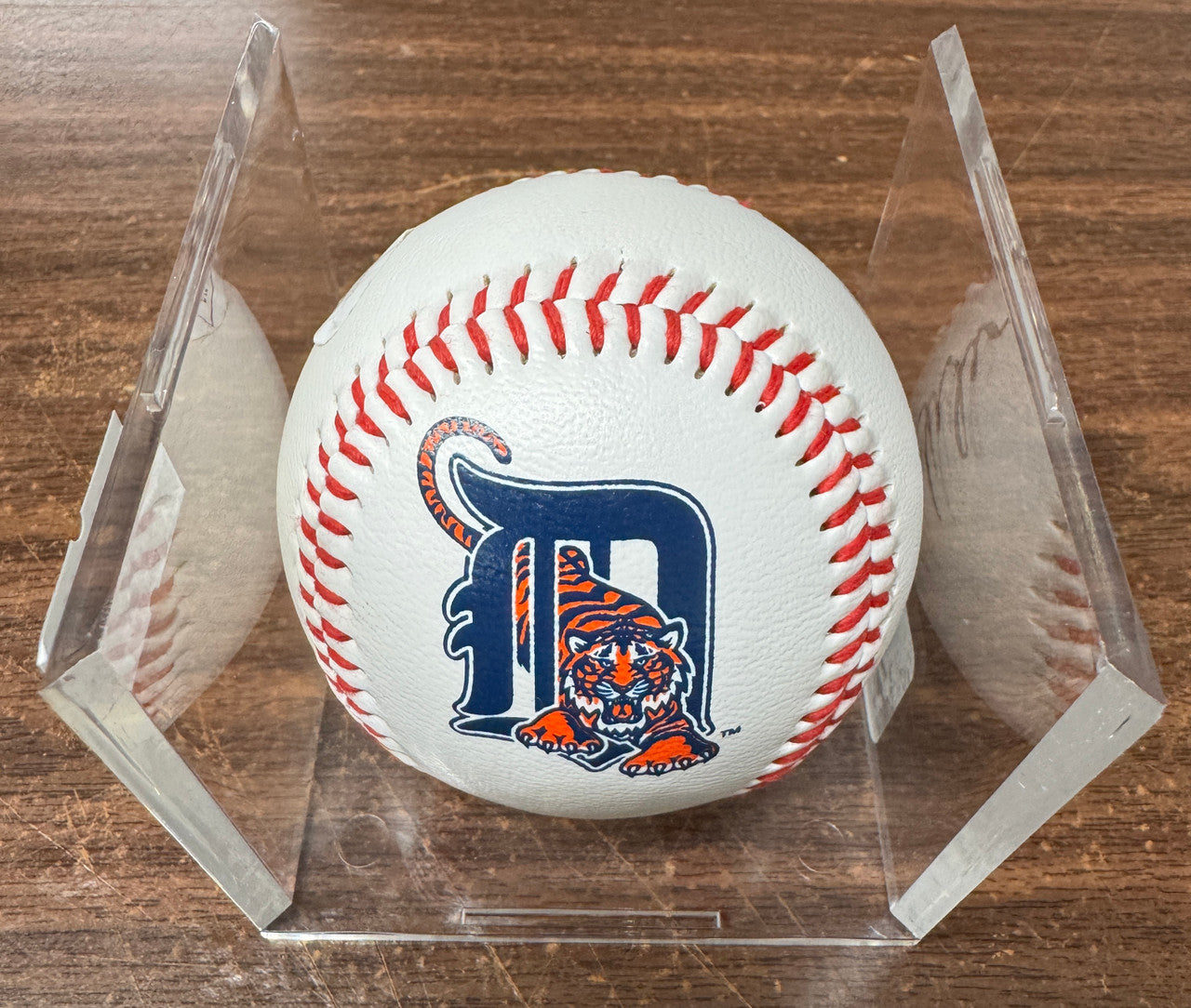 Bo Schembechler Signed Autographed Detroit Tigers Baseball JSA