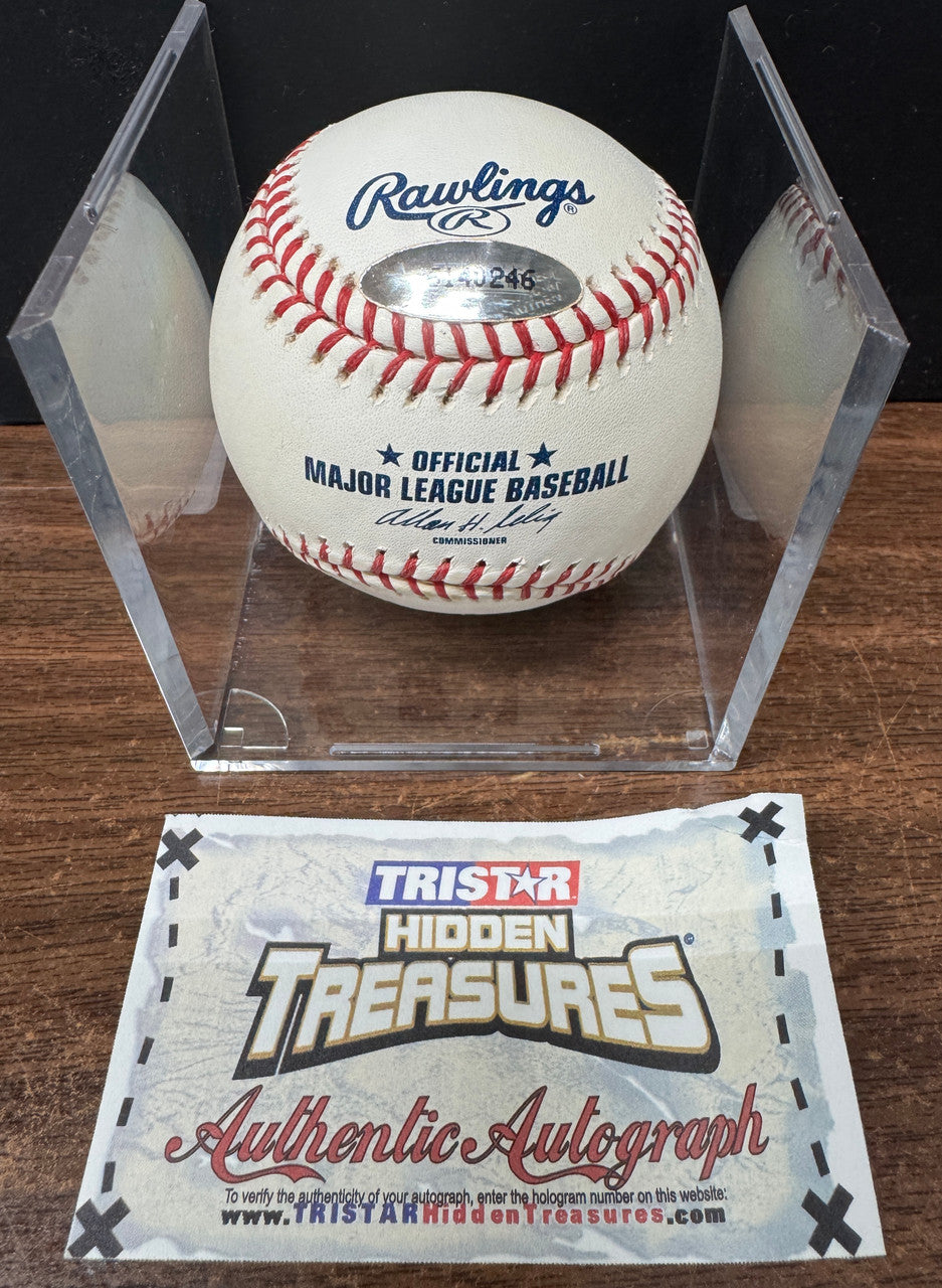 Ferguson Jenkins Signed Autographed Rawlings OML Baseball Tri-Star