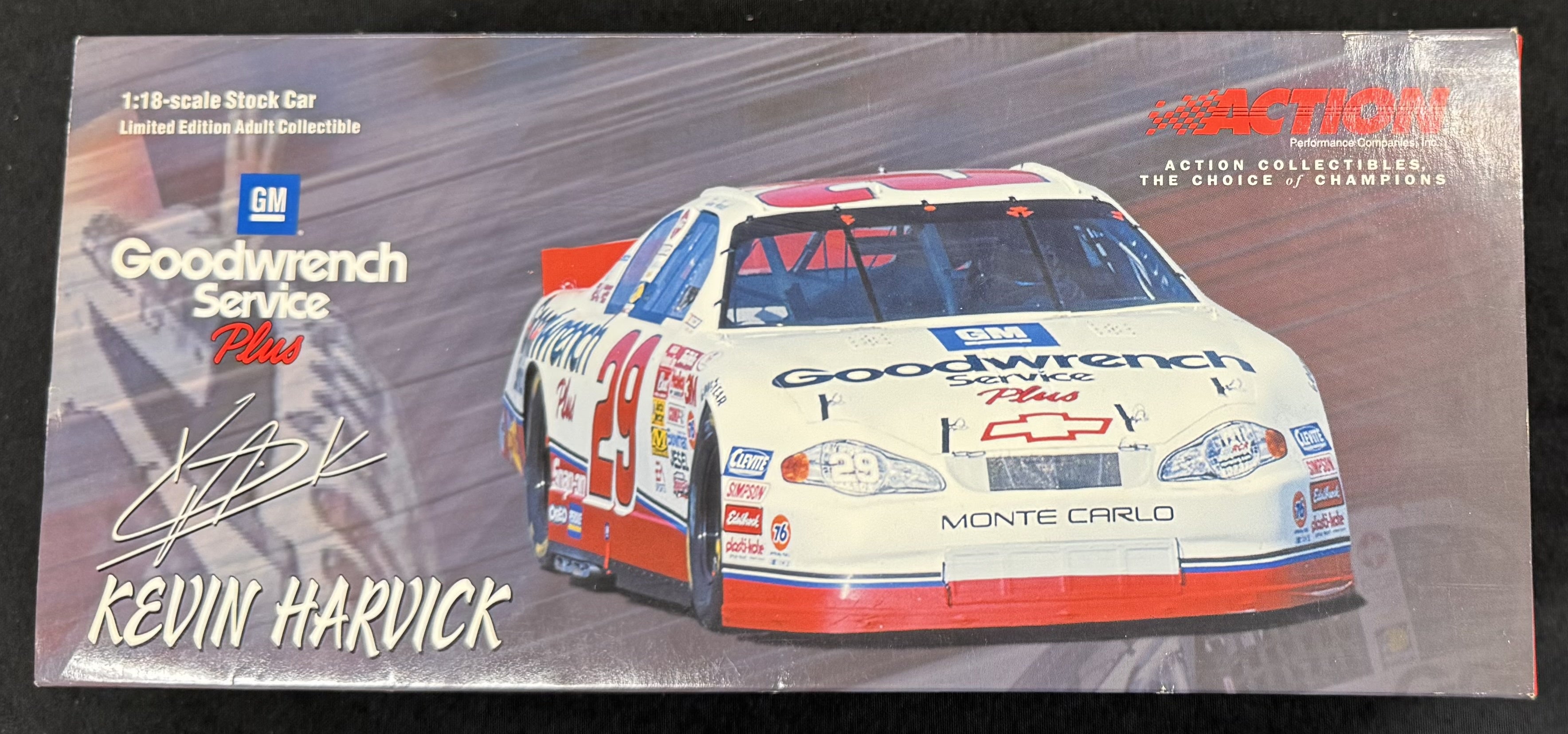 Kevin Harvick #3 GM Goodwrench 2001 Action Racing 1:18 Diecast Car /6000