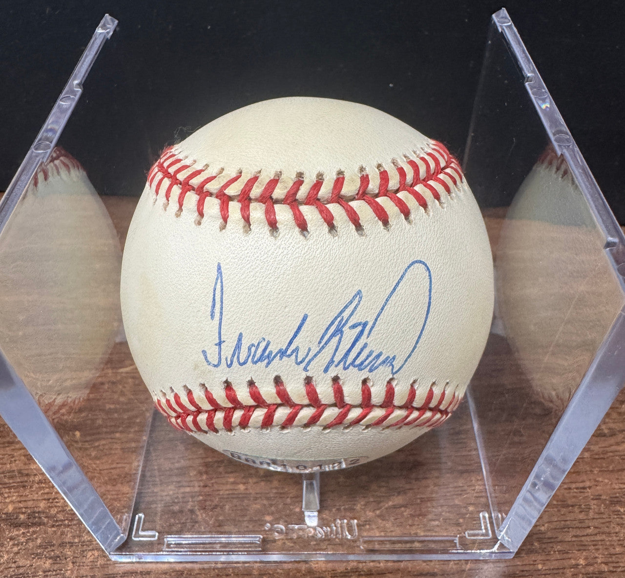 Frank Robinson Signed Autographed Rawlings OAL Baseball UDA Authentic