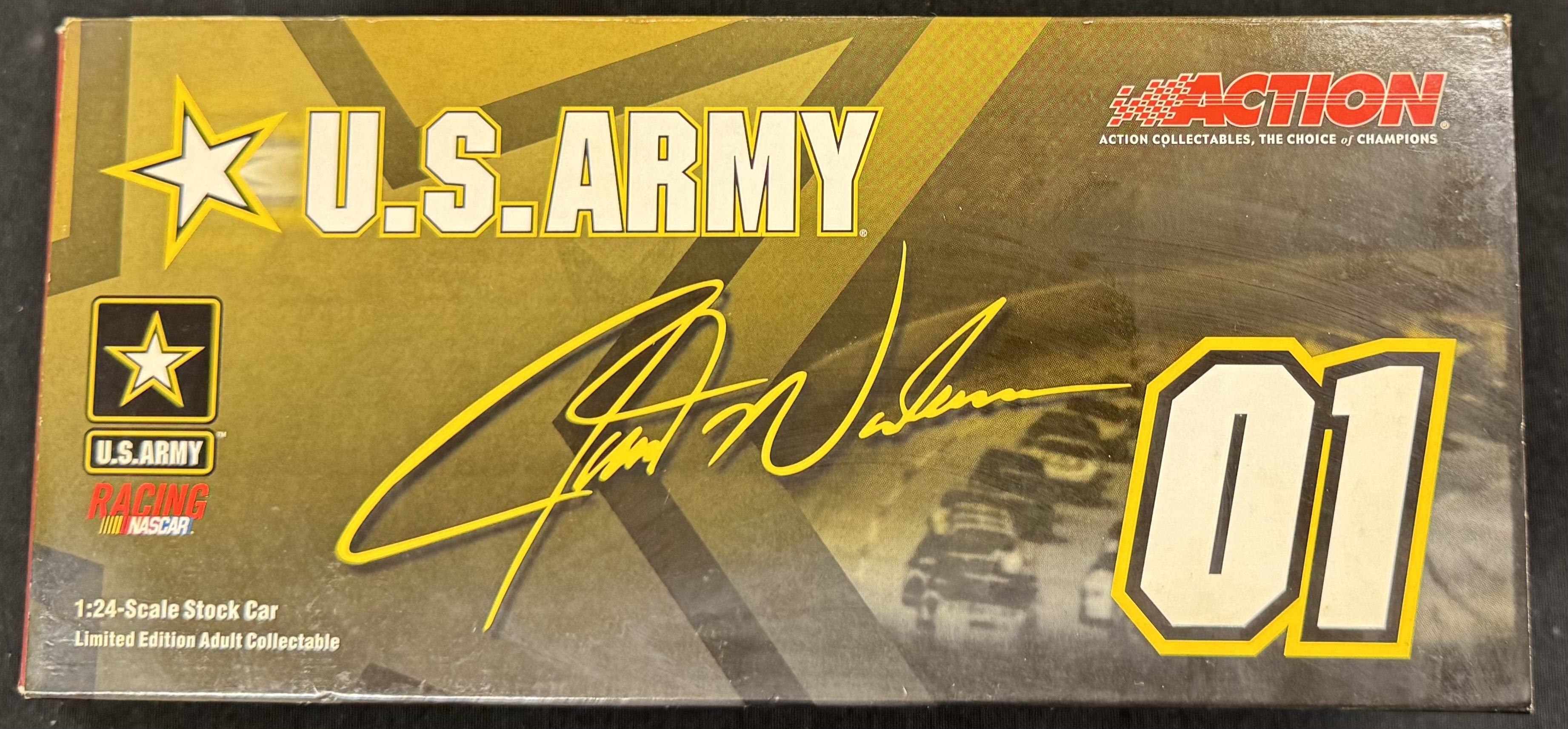 Jerry Nadau #01 U.S. Army 2003 Action Racing 1:24 Diecast Car /4404