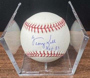 George Kell Signed Autographed Inscribed Rawlings OAL Baseball Tri-Star