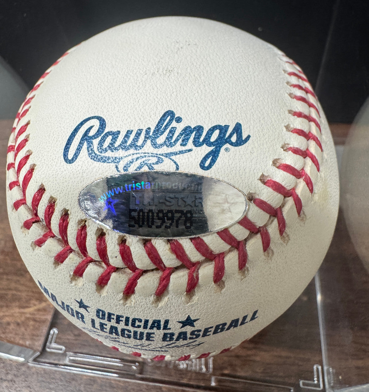 George Kell Signed Autographed Inscribed Rawlings OAL Baseball Tri-Star