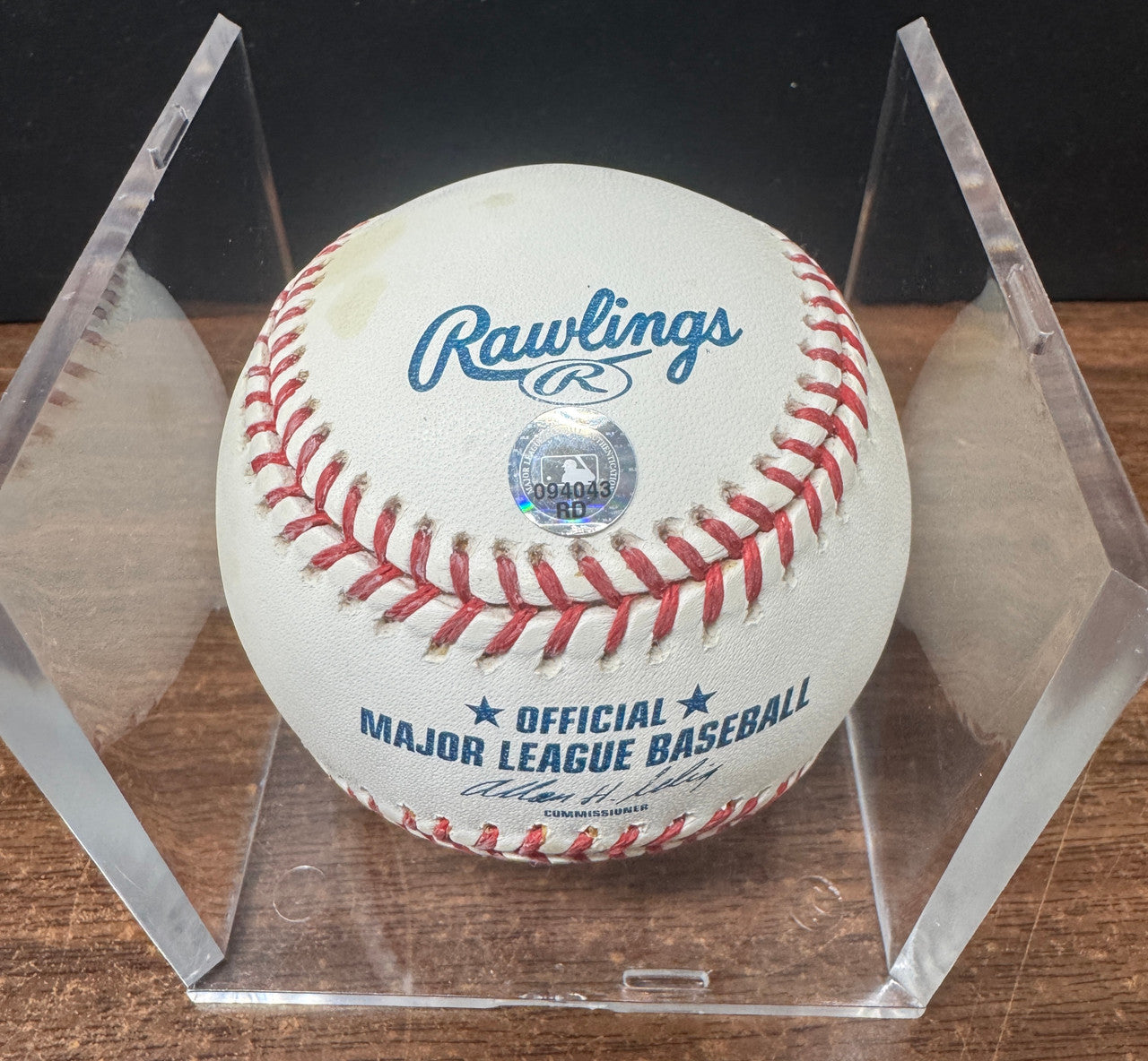 Fred Lynn Signed Autographed Inscribed Rawlings OML Baseball MLB Authentic