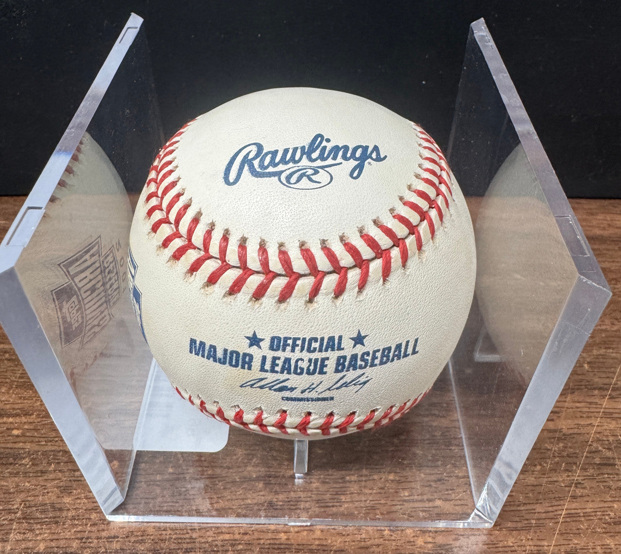 Maury Wills Signed Autographed Baseball 2001 Topps Archives