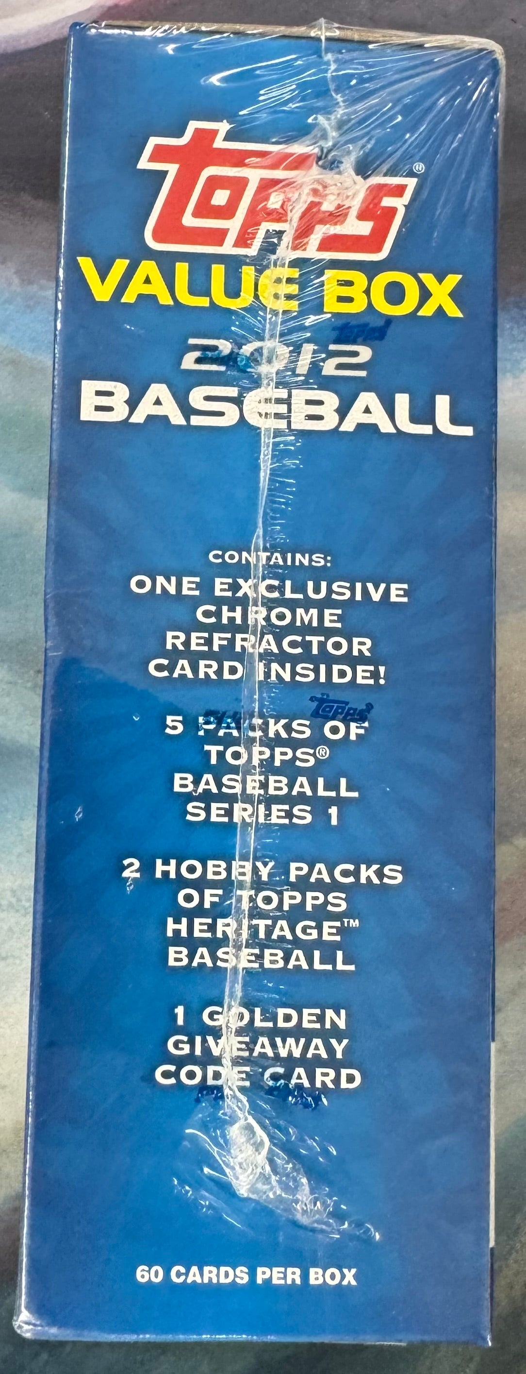 2012 Topps Baseball Value Box Factory Sealed