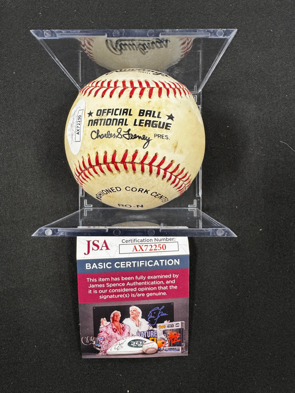 Monte Irvin Signed Autographed Rawlings ONL Baseball JSA