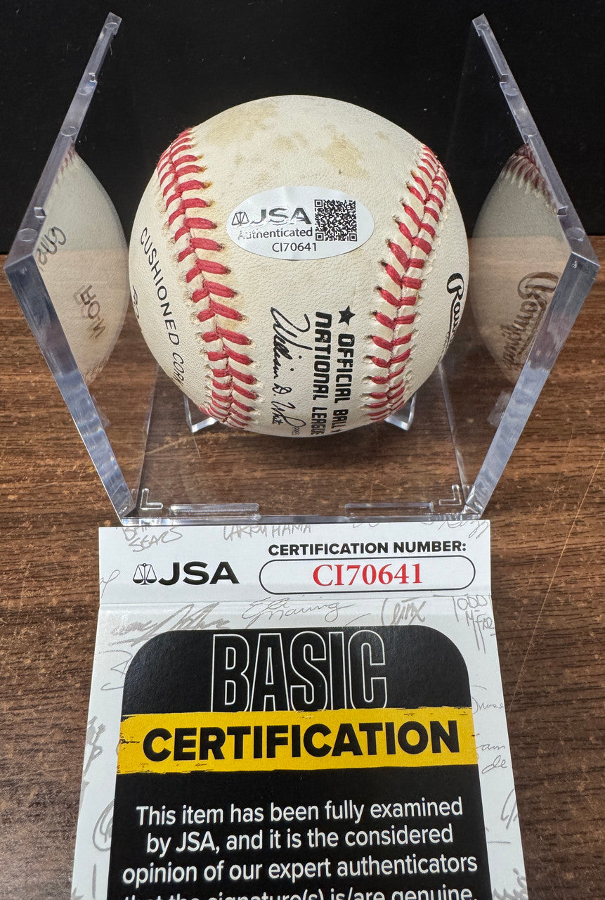 Barry Bonds Signed Autographed Rawlings ONL Ball JSA