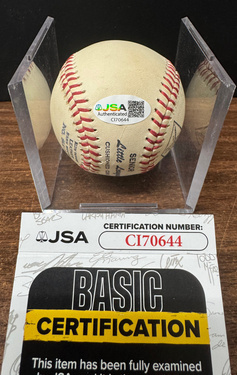 Stan Musial Signed Autographed Baseball JSA