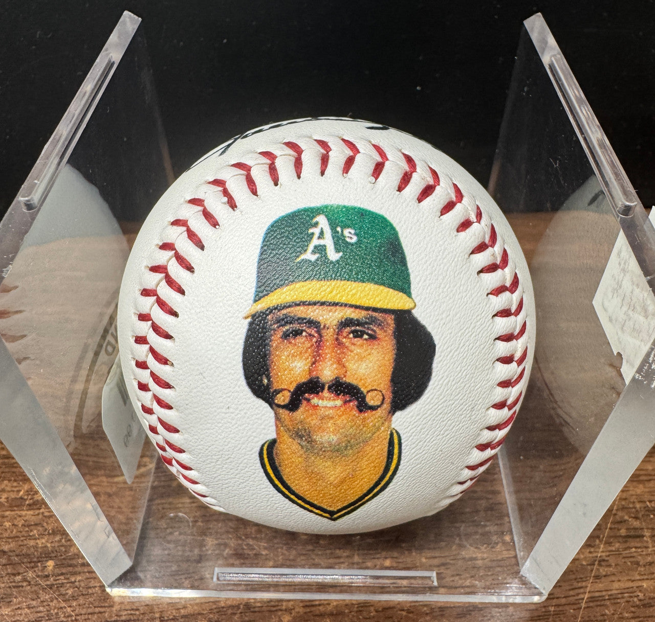 Rollie Fingers Signed Autographed Oakland A's Photo Ball JSA
