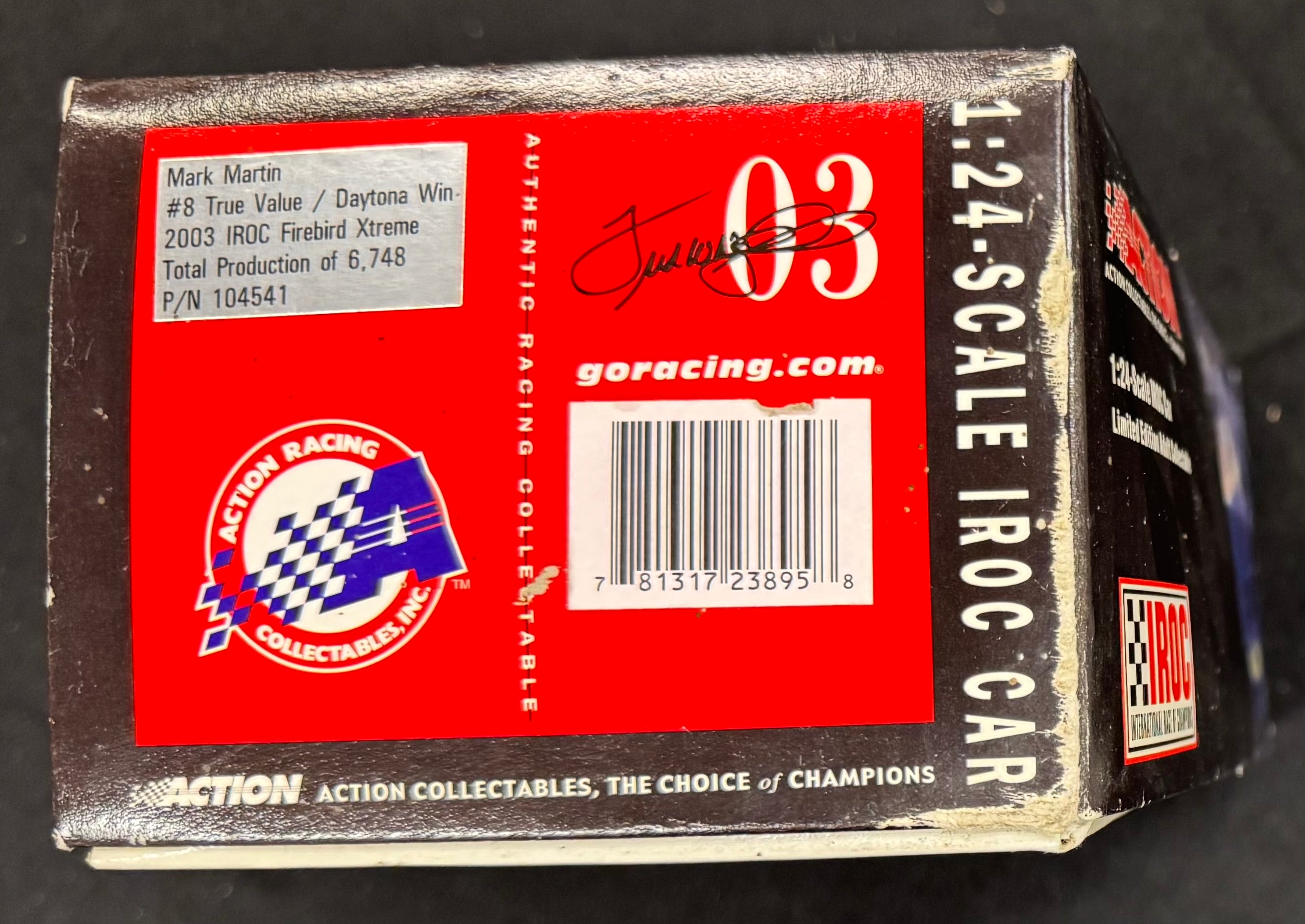 Mark Martin #8 True Value Daytona Win 2003 Action Racing 1:24 Diecast Car /6748