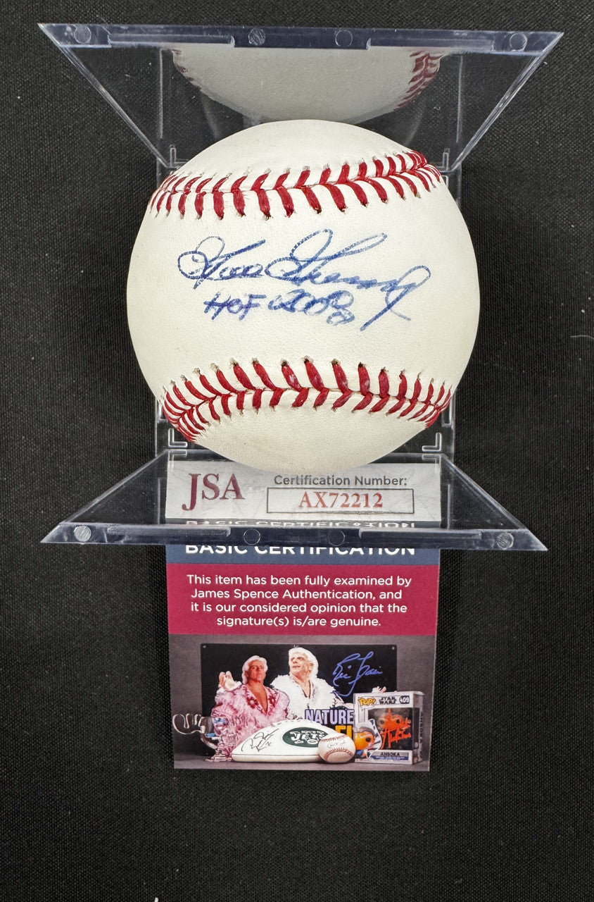 Goose Gossage Signed Autographed HOF Inscribed Rawlings OML Baseball JSA