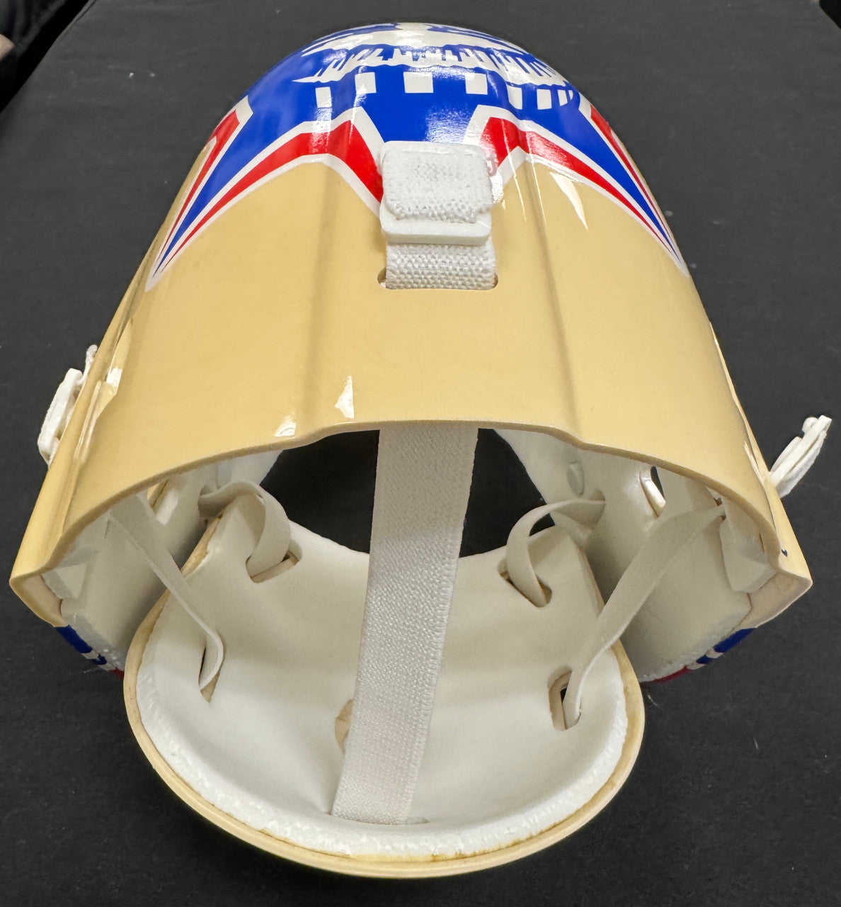 Eddie Giacomin Signed Autographed Inscribed Full Size Goalie Mask JSA