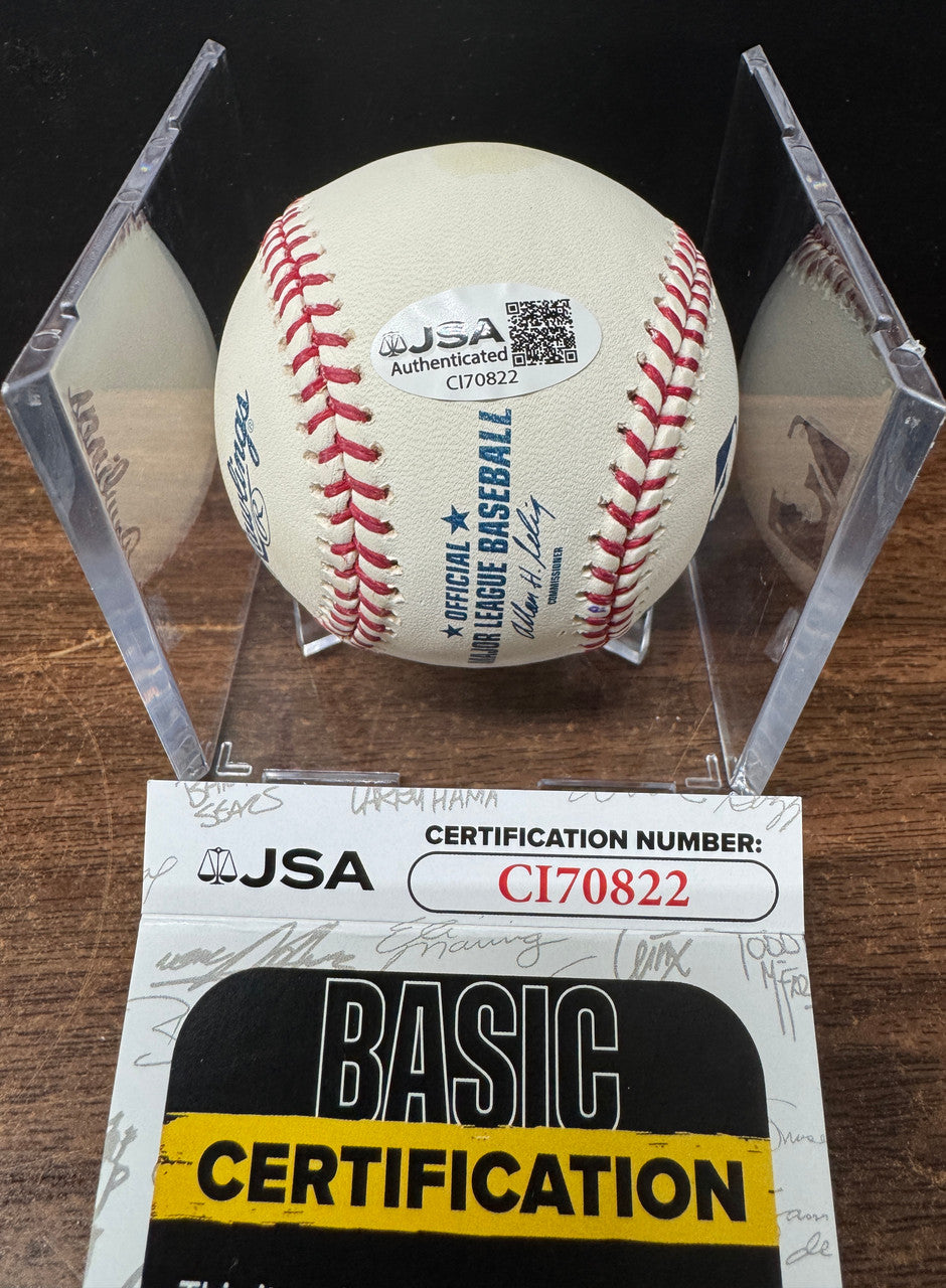 David Ortiz Signed Autographed Rawlings OML Baseball JSA *822