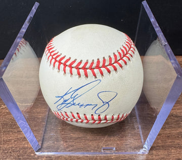 Ken Griffey Jr. Signed Autographed Rawlings OAL Baseball Nintendo JSA