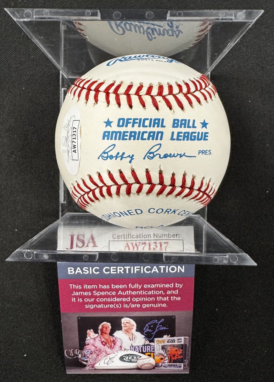 Brooks Robinson Signed Autographed Rawlings OAL Baseball JSA *1317