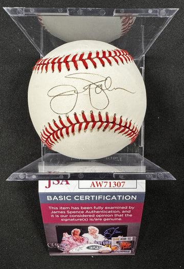Jim Palmer Signed Autographed Rawlings OAL Baseball JSA