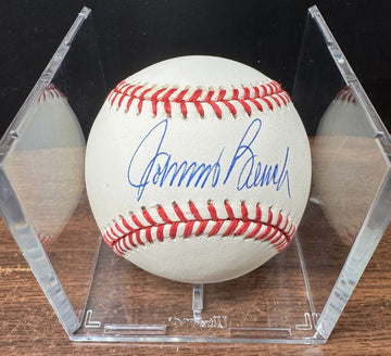 Johhny Bench Signed Autographed Rawlings ONL Baseball JSA