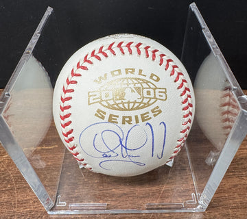 Carlos Guillen Signed Autographed Rawlings 2006 World Series Baseball JSA