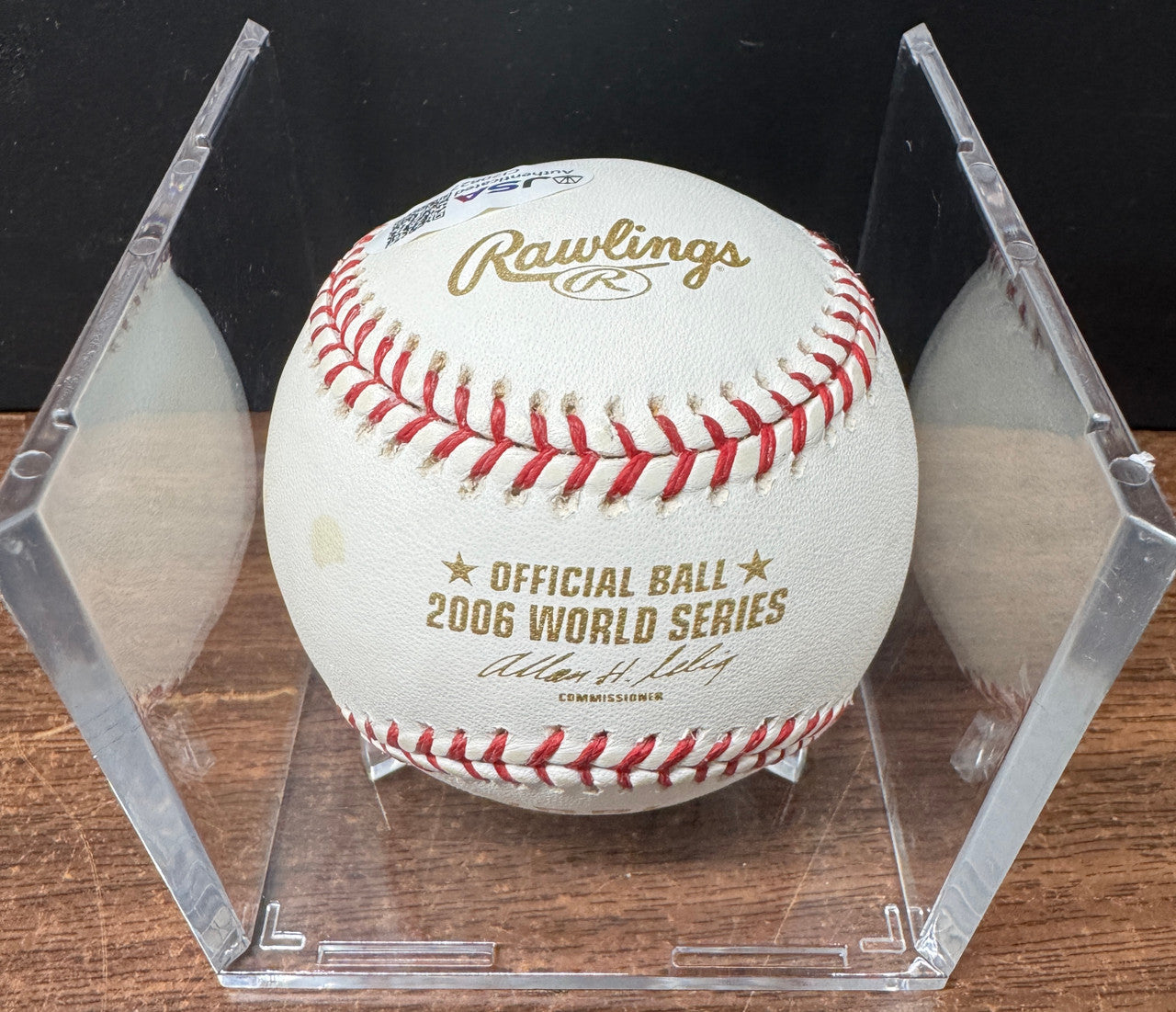 Carlos Guillen Signed Autographed Rawlings 2006 World Series Baseball JSA