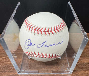 Joe Torre Signed Autographed Rawlings OML Baseball JSA