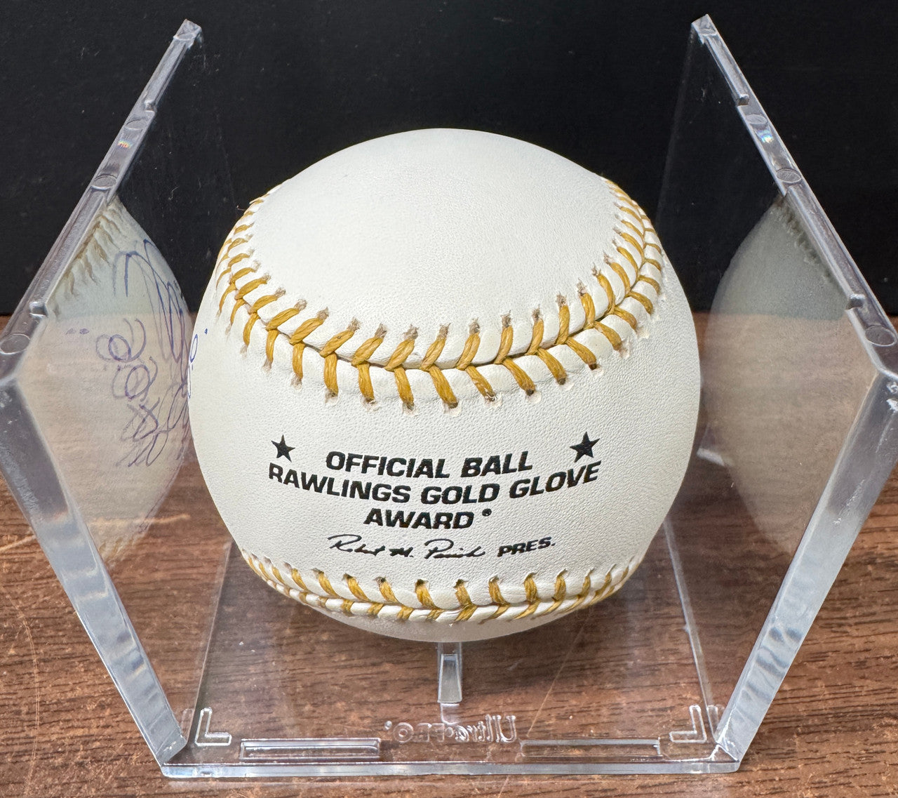 Ryne Sandberg Signed Autographed Inscribed Rawlings Gold Glove Baseball JSA