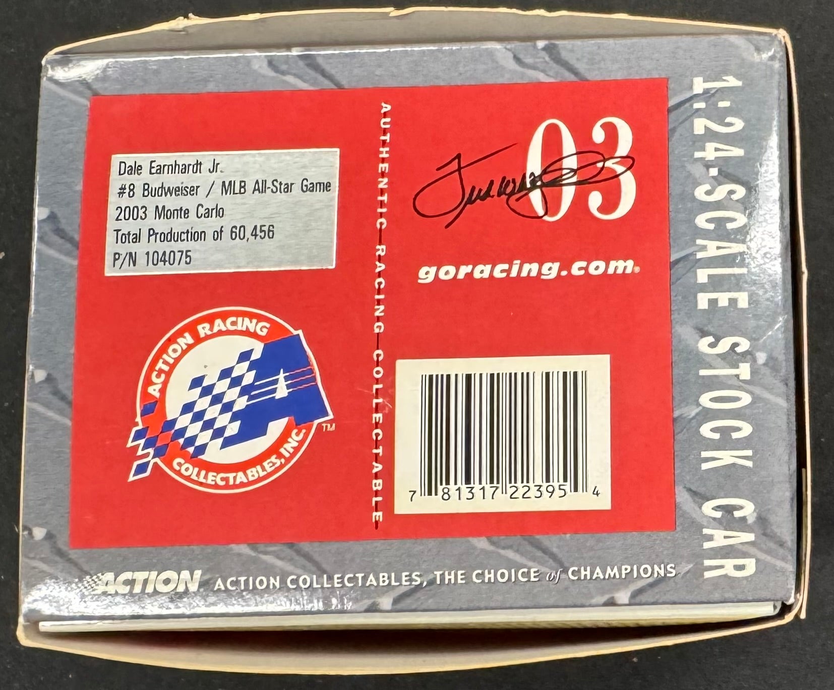 Dale Earnhardt Jr. #8 Chicago All-Star Game 2003 Action Racing 1:24 Diecast Car