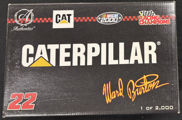 Ward Burton #22 Caterpillar Racing Champions Authentics 1:24 Diecast Car /2000