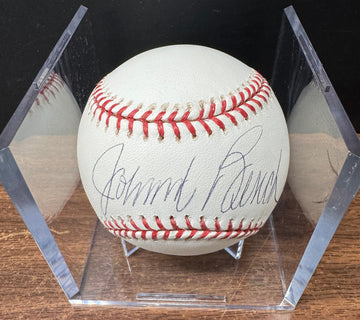 Johnny Bench Signed Autographed Rawlings OML Baseball JSA *793
