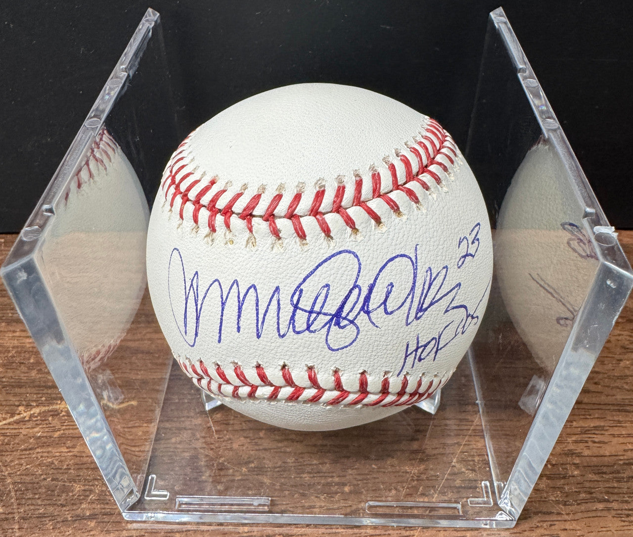 Ryne Sandberg Signed Autographed Inscribed Rawlings OML Baseball JSA *811