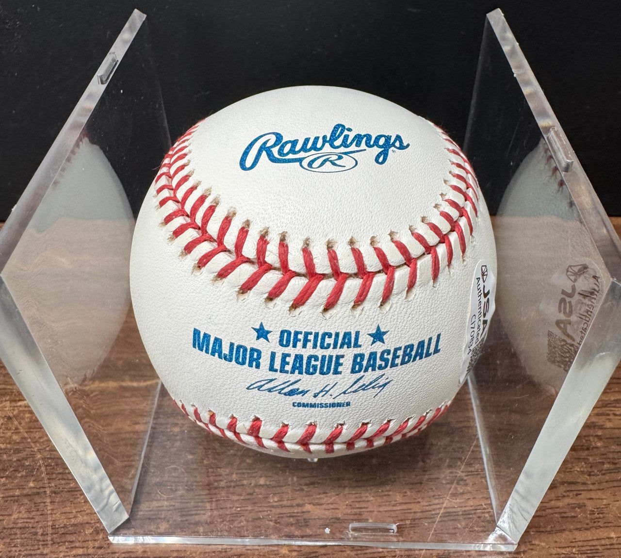 Kirk Gibson Signed Autographed Rawlings OML Baseball JSA *834