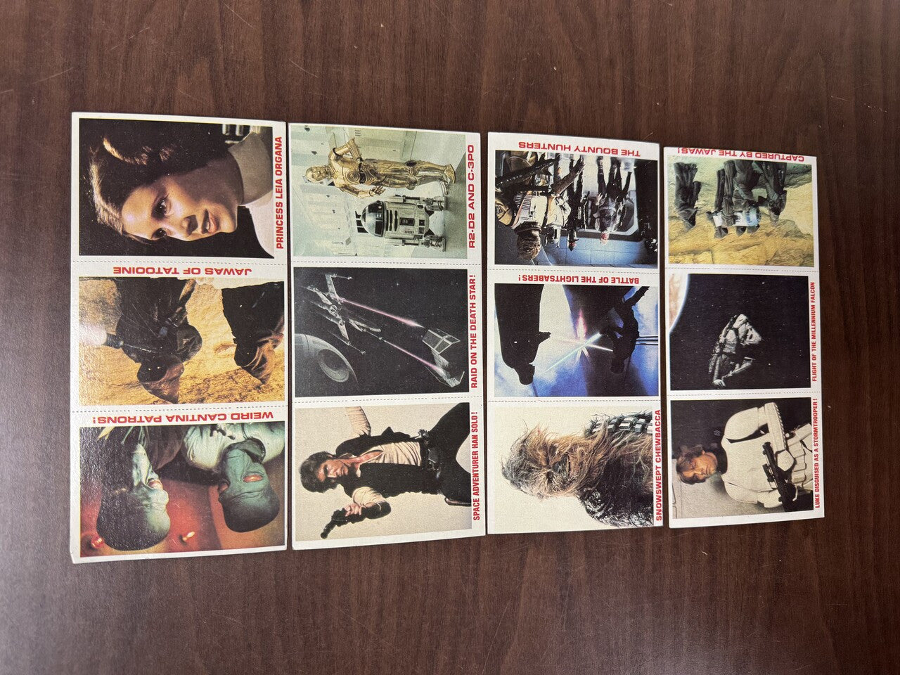 1980 Burger King Empire Strikes Back Complete Set (36) + 4 Uncut Sheets