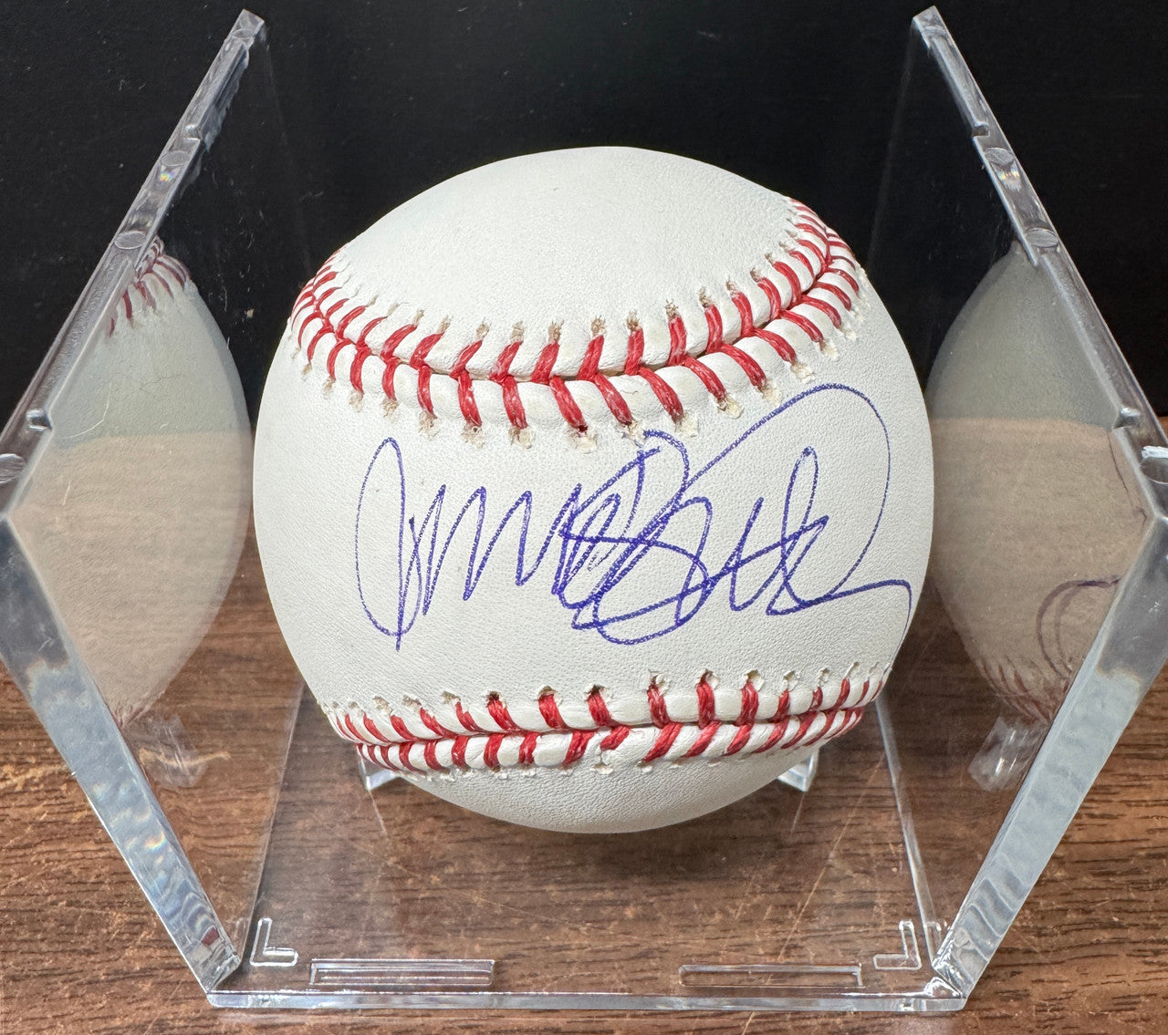 Ryne Sandberg Signed Autographed Rawlings OML Baseball JSA *817