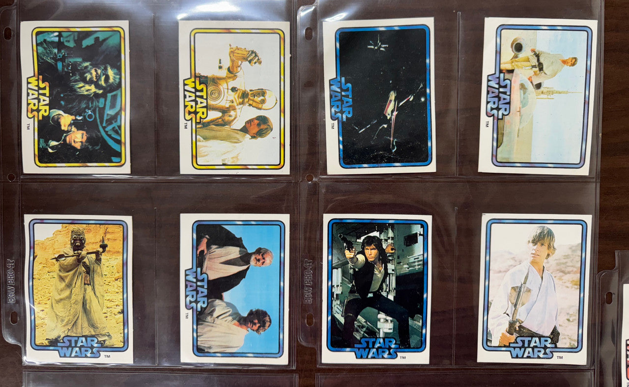 1978 Star Wars General Mills Big G Complete Set (18) + 2 Extra Cards EX-NM