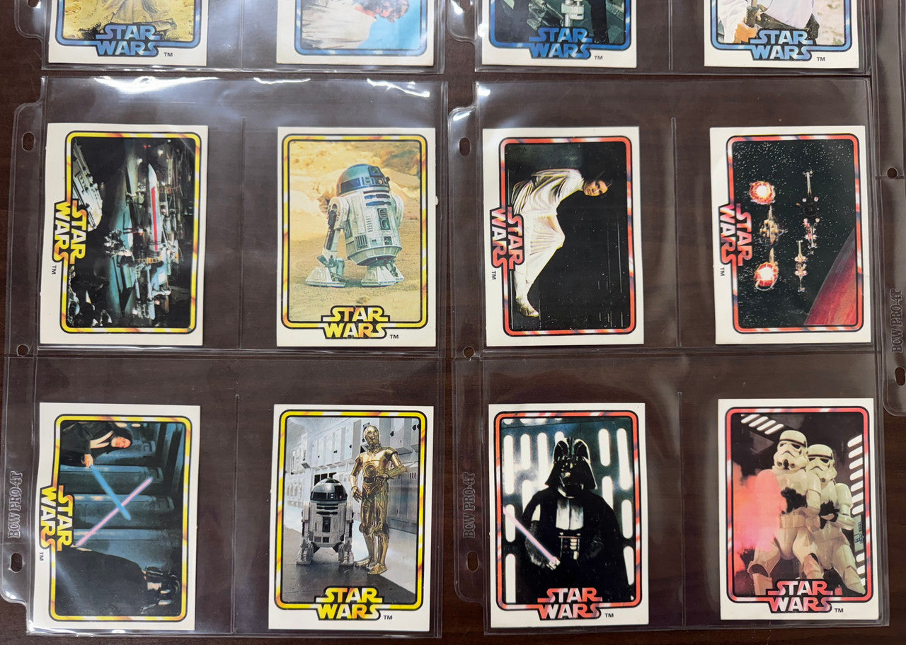 1978 Star Wars General Mills Big G Complete Set (18) + 2 Extra Cards EX-NM