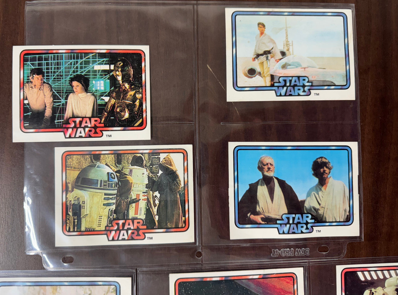 1978 Star Wars General Mills Big G Complete Set (18) + 2 Extra Cards EX-NM
