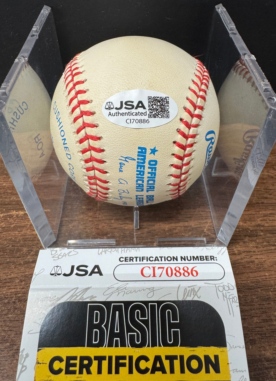 Alex Rodriguez Signed Autographed Rawlings OAL Baseball JSA *886