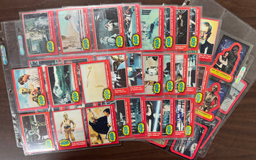 1977 Topps Star Wars Series 2 Complete Set (66) W/ Stickers (11) NM
