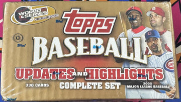 2005 Topps Update & Highlights Baseball Factory Set Sealed