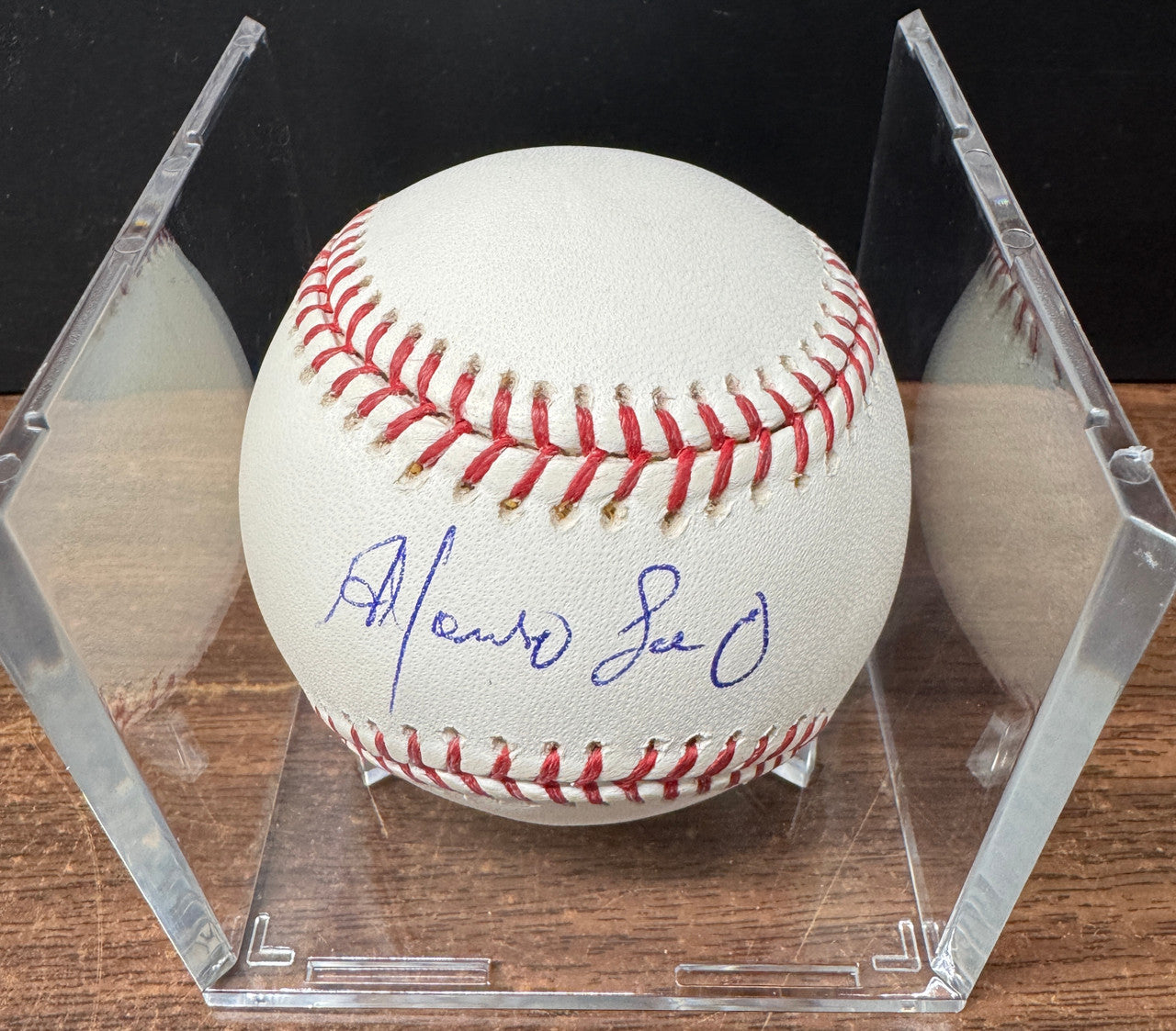 Alfonso Soriano Signed Autographed Rawlings OML Baseball JSA