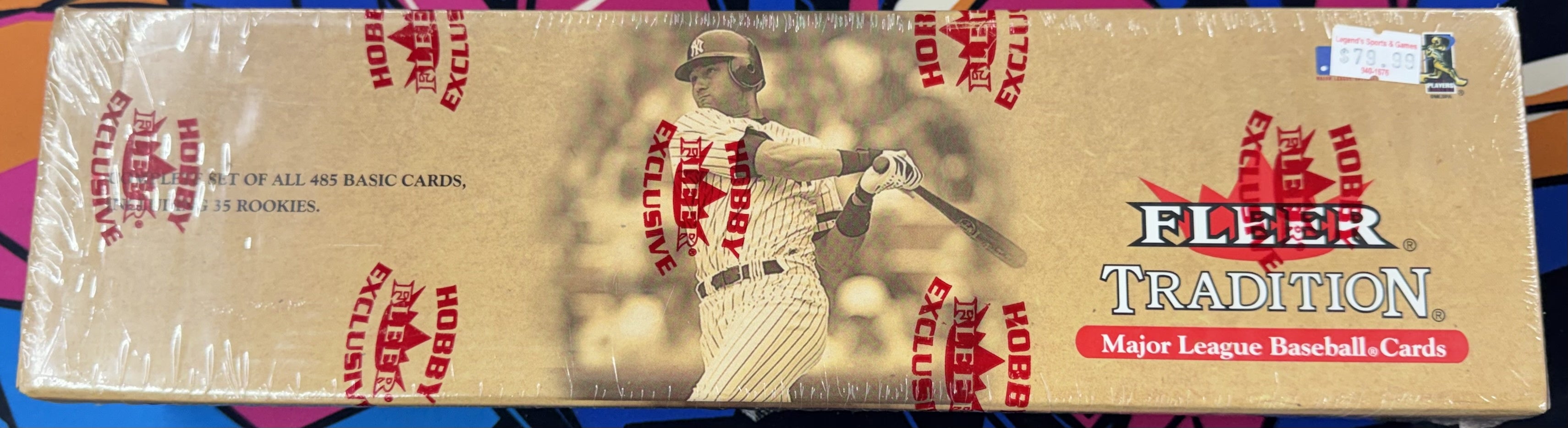 2001 Fleer Tradition Baseball Factory Set Sealed