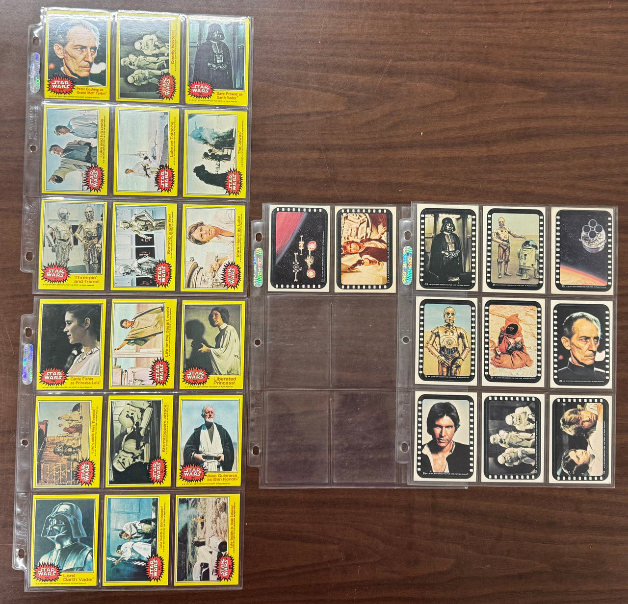 1977 Topps Star Wars Series 3 Complete Set (66) W/ Stickers (11) EX-NM+