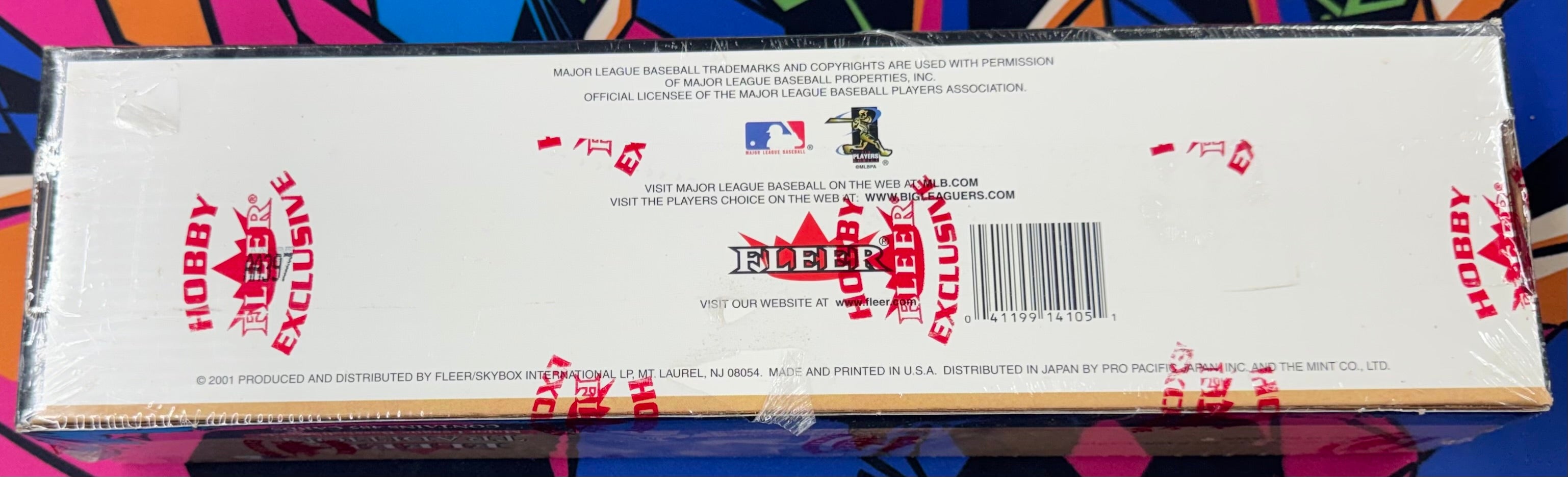 2001 Fleer Tradition Baseball Factory Set Sealed
