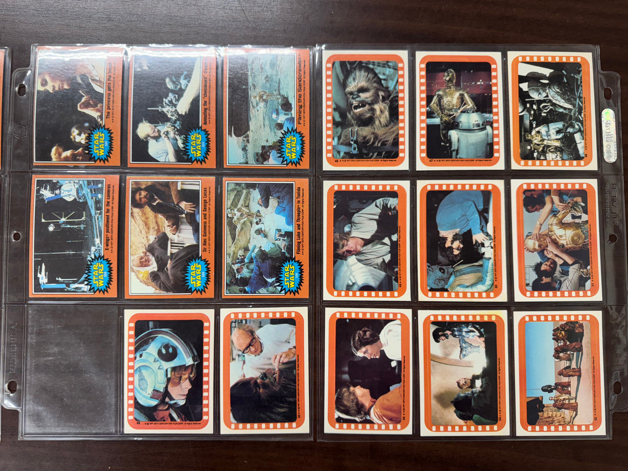 1977 Topps Star Wars Series 5 Complete Set (66) W/ Stickers (11) NM