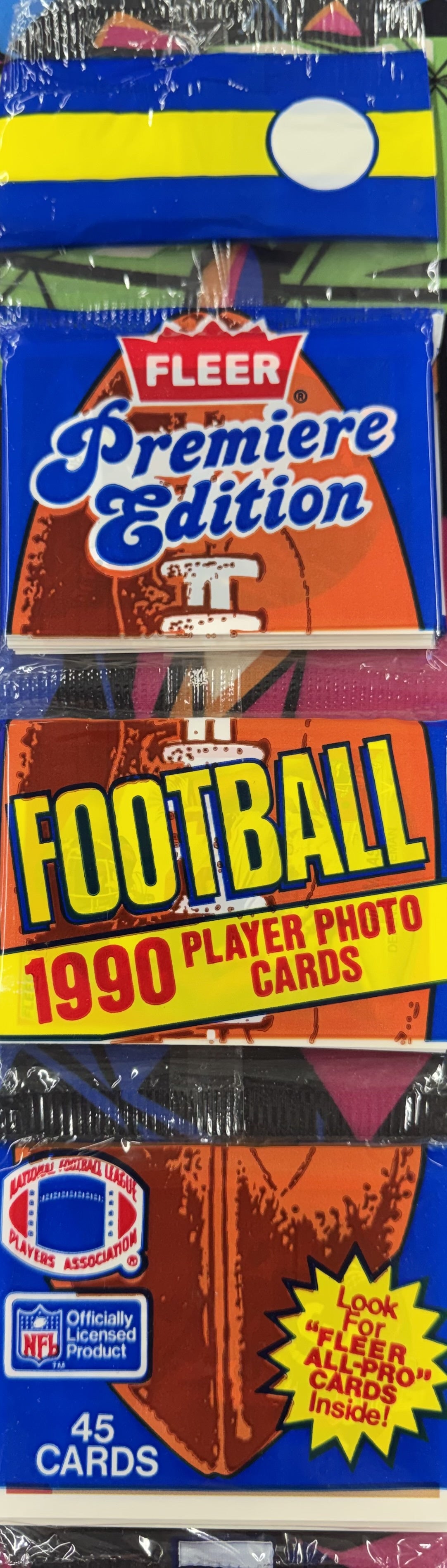 1990 Fleer Football Rack Pack