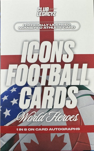 2026 Club Legacyz Icons World Heroes Hobby Pack
