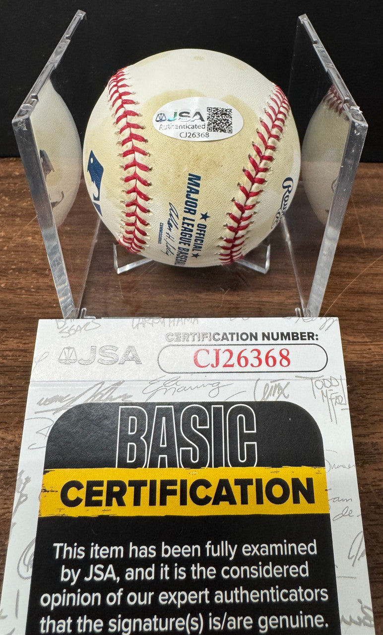 Miguel Cabrera Signed Autographed Rawlings OML Baseball JSA
