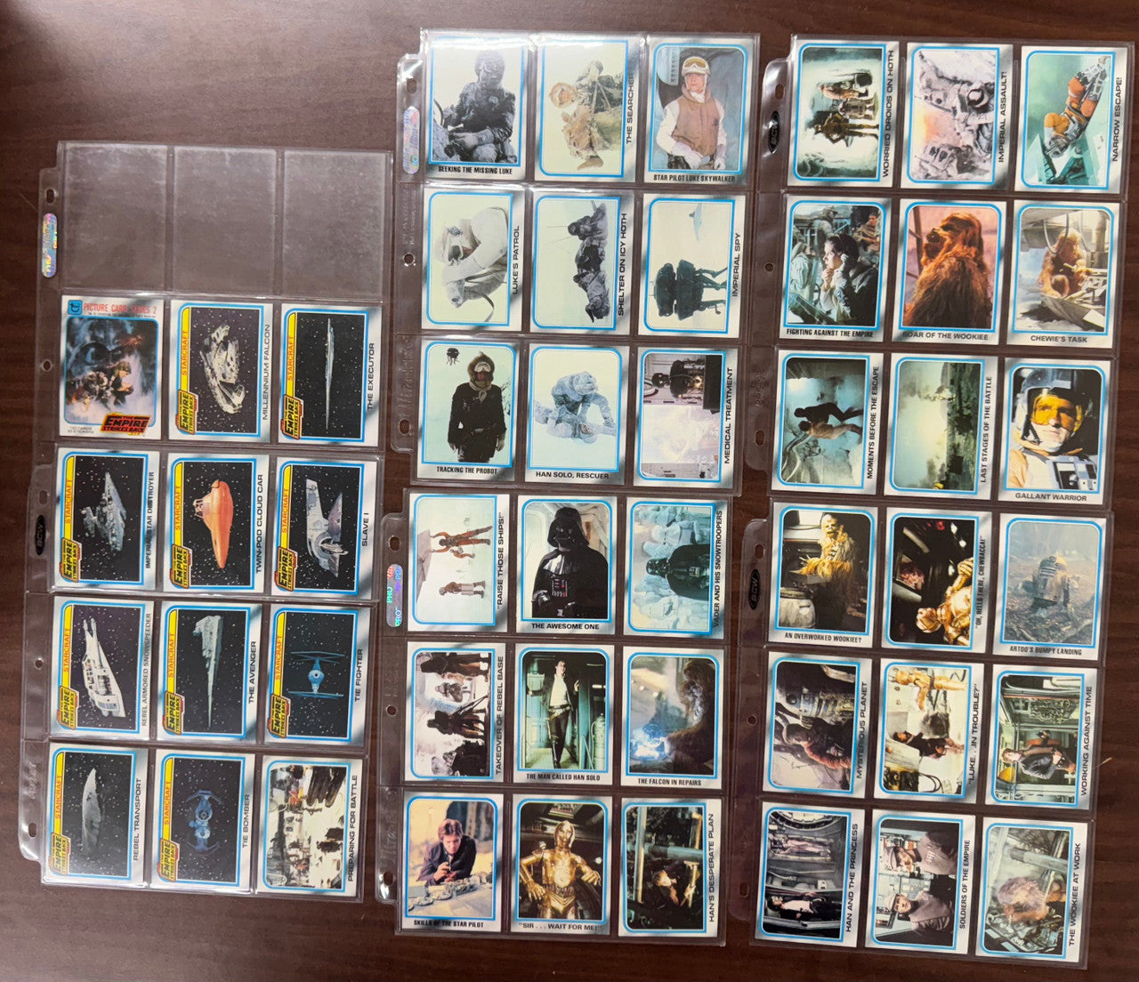 1980 Topps Empire Strikes Back Series 2 Complete Set (132) W/ Stickers (33) NM