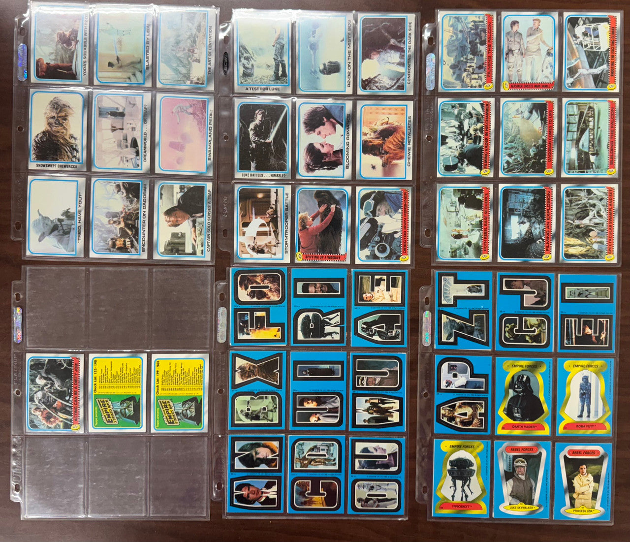 1980 Topps Empire Strikes Back Series 2 Complete Set (132) W/ Stickers (33) NM